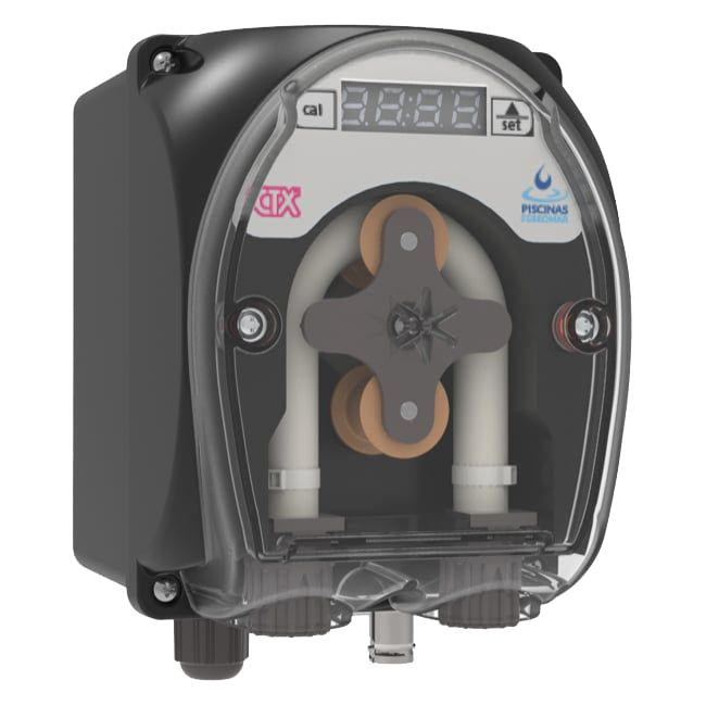 Bomba dosificadora automática para tratamiento de piscinas