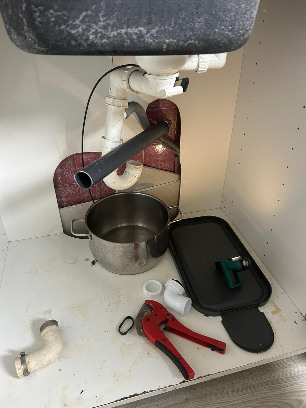 Reparación de desagüe