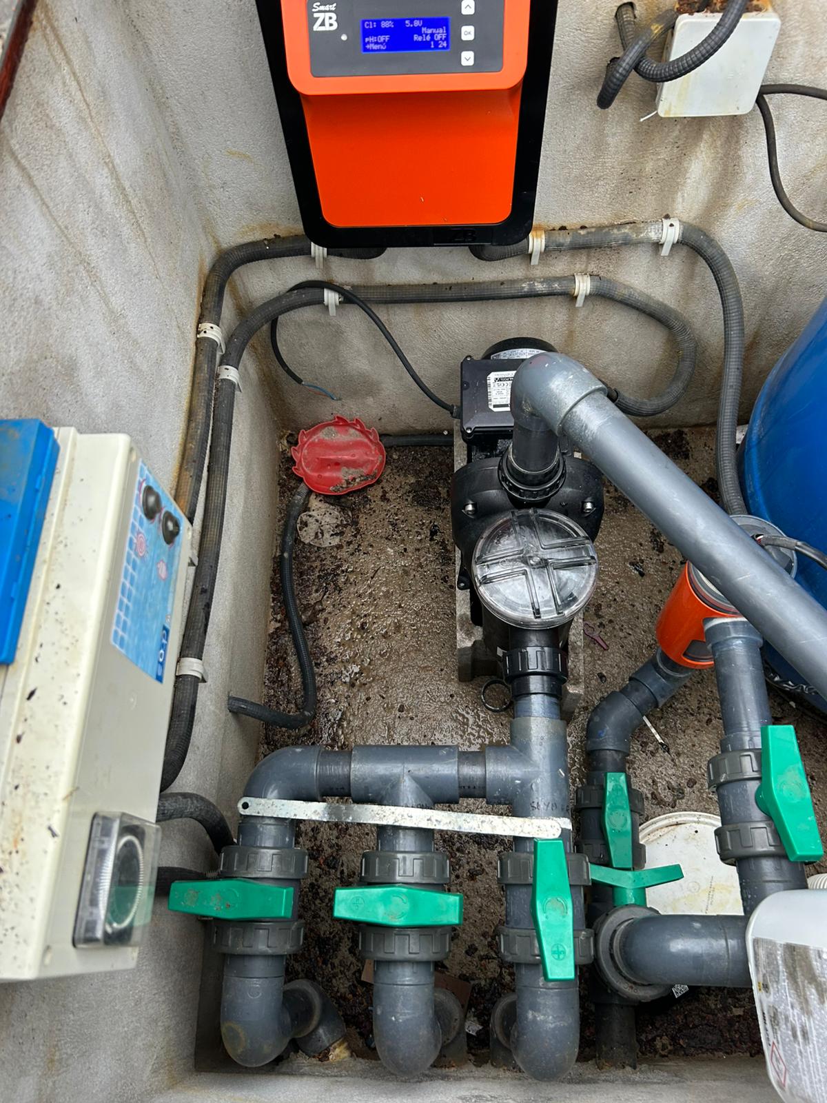 Filtro nuevo instalado